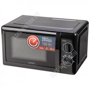 СВЧ 700Вт 20л, механическое управление, цвет черный (1) 
