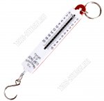 Весы-безмен механич. до 10кг, цилиндр, пластик (500)