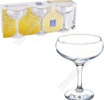 Pasabache Бокал для шампанскогло набор 3шт 275мл, п/у BISTRO