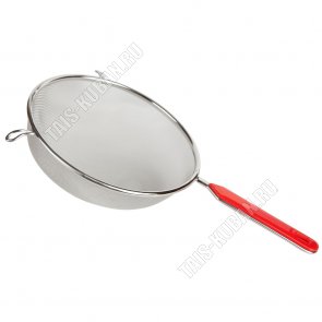 Сито RED d14см,пластик.ручка (50) 