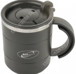 Термокружка (нерж+пластик) 0,4л 