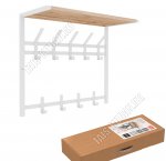 Вешалка с полкой 