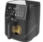 Аэрогриль 1600Вт, 6,5л чаша А/П, черный (1)