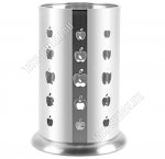 Подставка для столовых приборов d10 h17см,нержавеющая сталь толщиной 0,3мм 