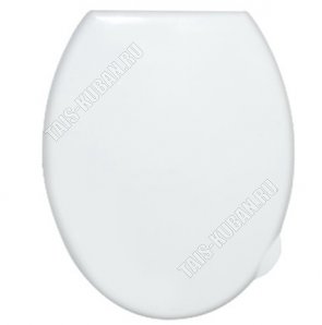 Сиденье д/унитаза жесткое, белый (10) 