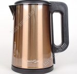 Чайник нерж. 2,2л 1800Вт диск,2-ые стенки (16)