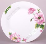 Клематис розовый Тарелка плоская d18см (12)