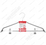 Вешалка (металл) серый L44см противоскольз.покрытием (50)