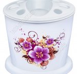 Подставка д/зубн.щеток 6шт.+зуб.пасты