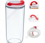 Контейнер ВАКУУМ.крыш.(присоска) 1,25л круг.(d10,5 h23см)