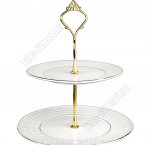 Фруктовница 2-х яр. (ф.круг) d16/21,5см h23см п/у (2)