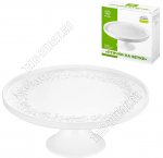 Птички на ветке Блюдо d27см на ножке h11см