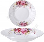 Букет/Розы бордо Тарелка глубокая d20см (6/48)