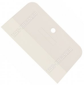 Шпатель  180мм бел. резина (5) 