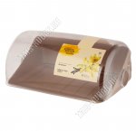 Хлебница с крышкой, латте (39,5х25 h17,5см) с решеткой (6) 