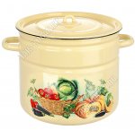 Урожай крем Кастрюля 9,0л (цил) (2)