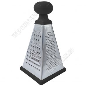 Терка 4-х сторонняя 10х10 h20см,черный (12) 