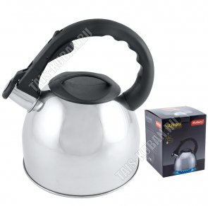 Чайник нерж 2,5л свисток (12) 