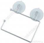 Держатель д/туал.бумаги,настен L15х12см,хром,крепл.присоск (48)