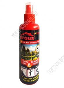 ARGUS EXTREME Cпрей 100мл от комаров,клещей,мошек 