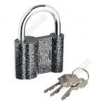 ЕРМАК Замок навесной 60мм,чугун,закал.дужка,тип ключа