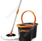 VERDE Puro Spin Комплект Ведро 16л, черный +Швабра (7)