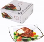 TOKIO п/у Тарелка Н-р 4шт глубокие 19х19см (квадратн)