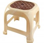 Табурет низк беж/кор.(30х25 h32см)