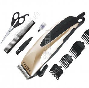 Машинка д/стрижки (сеть) 45Вт,бронза/серебро (12) 