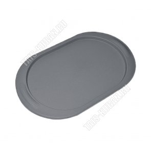 Поднос овал (48х29см) серый (20) 
