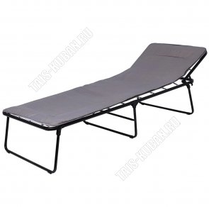 Раскладушка до 120кг, мягкое основание ложе ТЕНТ/полипропилен (197х73см)