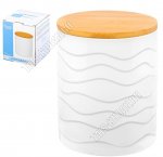 Волны /Бамбук Банка для сыпучих 1600мл