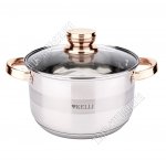 Golden Кастрюля 7,6л d26см,ф.цилиндр (6)