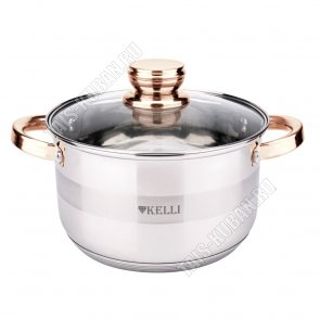 Golden Кастрюля 7,6л d26см,ф.цилиндр (6) 