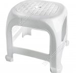 Табурет низк белый (30х25 h32см)