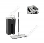 VERDE Handy lite Комплект Ведро 6л (д/отжима 3л) графитовый, 2сливн.клапан +Швабра (18)