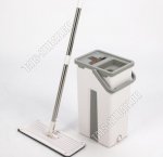 Комплект Ведро  5л белый/серый +Швабра (8)