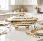 Мармит (керамика) 2,5л прямоугольный (35х25см h8см) 
