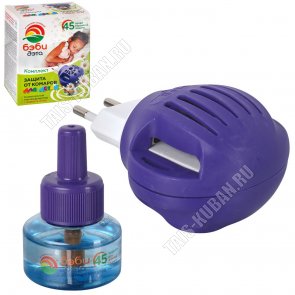 ДЭТА BABY Комплект (фумигатор+жидкость30мл) 