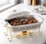 Мармит (керамика) 2,6л прямоугольный (38х25 h10см) 