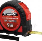 Рулетка Strong 7.5мх25мм. обрезин.корпус 