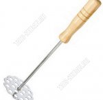 Картофелемялка L23х9см,нерж+пласт.ручк