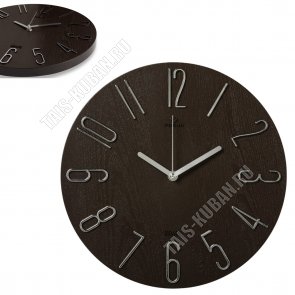 Часы (пластик) круг.d30см 