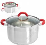 PROFI red Кастрюля 5,1л d22cм,ф.цилиндр (6)