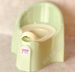 Горшок детский, высокая спинка (18х27 h30см) ментоловый 