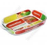 Форма прямоуг. 3,9л 41х26 h7см,с 2-мя ручк, уп/рубашка