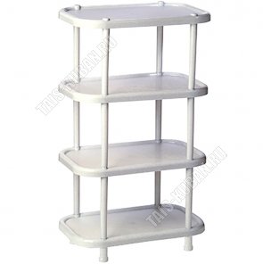 Этажерка 4-х яр (49х30 h82см) мрамор (3) 