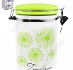 Нежность/Зеленые одуваны Банка с зажимом 825мл п/у (24)