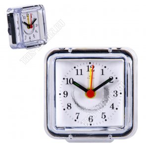 Будильник квадрат 7х7см 