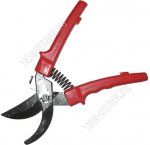 Секатор 22см возврат.пружина, фиксатор, пласт.ручка, сталь, Павлово, чехол